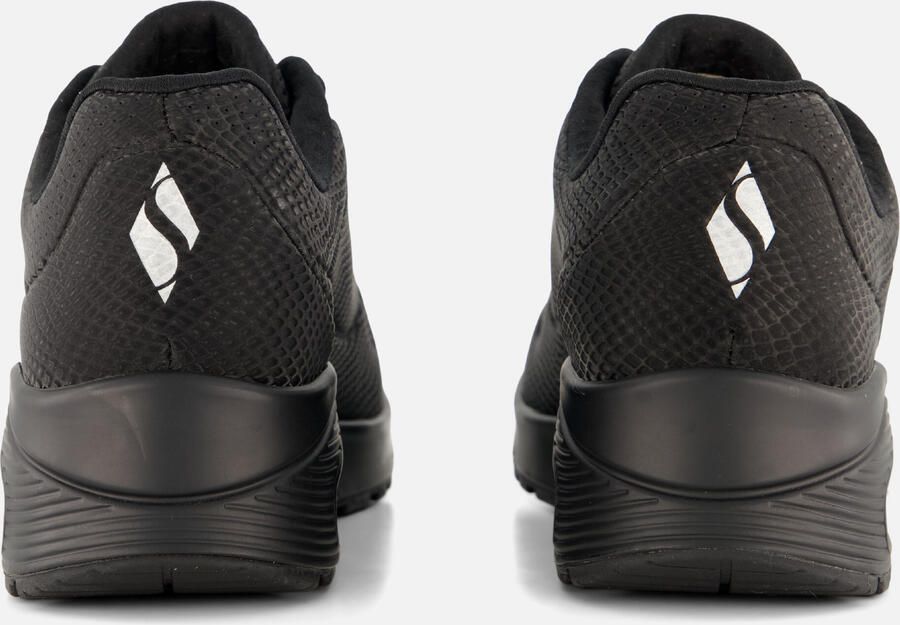 SKECHERS Sneakers laag 'UNO SHINY SCALE' zwart - Foto 3