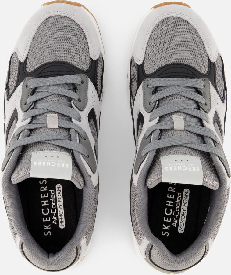 Skechers Uno Heren Sneakers Donkergrijs - Foto 2