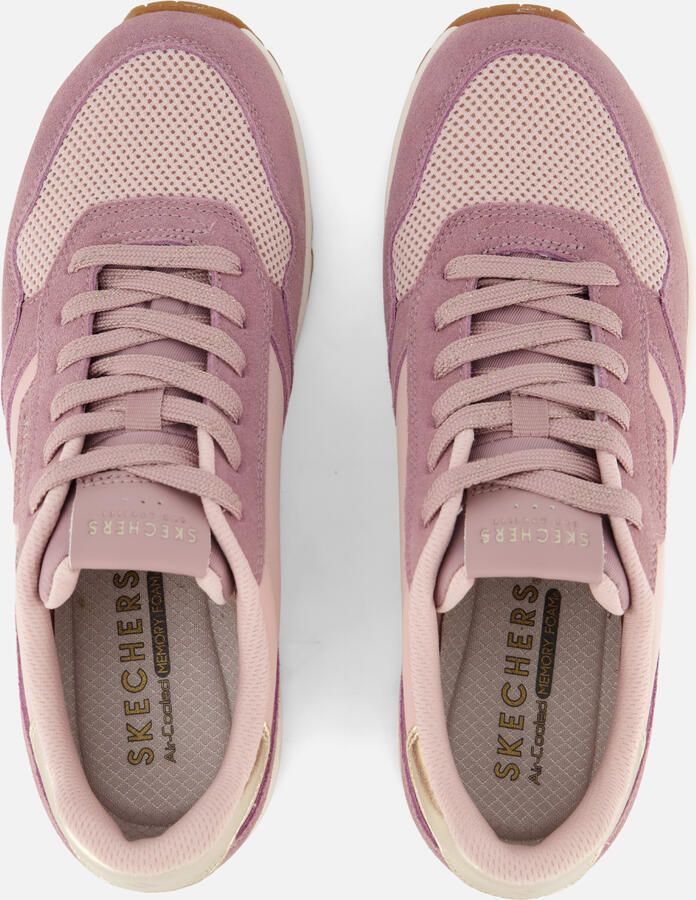 Skechers Uno Sneakers roze Suede Dames - Foto 3