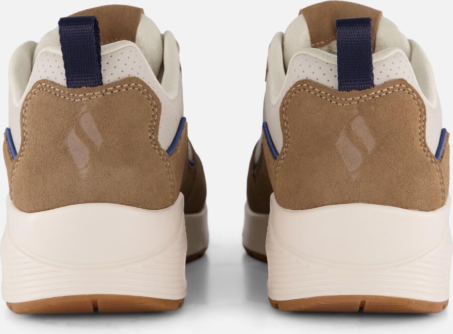 Skechers Uno Stacre 2.0 Sneakers Heren Beige - Foto 4