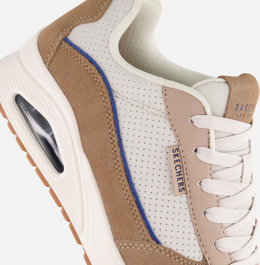 Skechers Uno Stacre 2.0 Sneakers Heren Beige - Foto 2