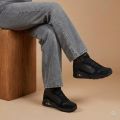 Skechers Uno Stacre Shine Veterboots zwart - Zwart