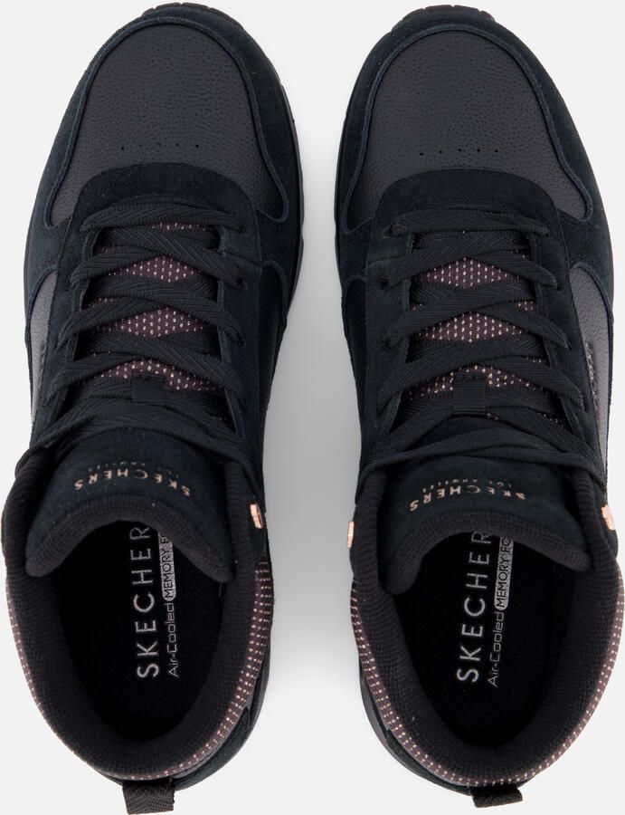 Skechers Uno Stacre Shine Veterboots zwart - Foto 3