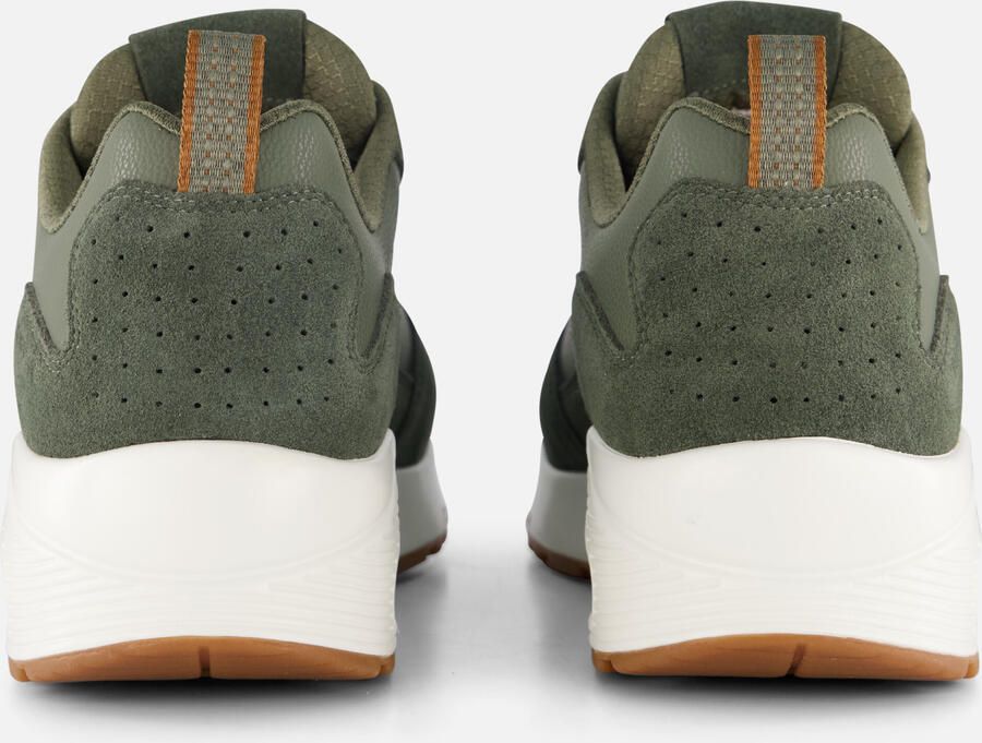 Skechers Uno Stacre Heren Sneakers Olijfgroen - Foto 3