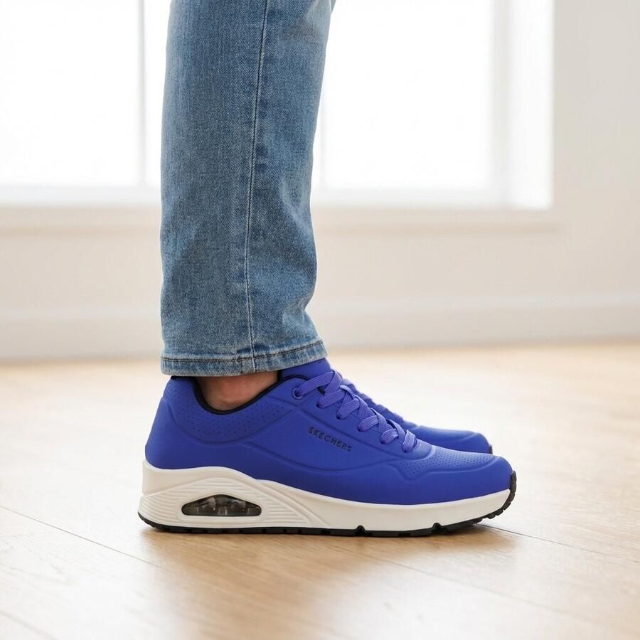 Skechers Fitness Schoenen Baskets Uno Stand On Air cuir - Foto 2