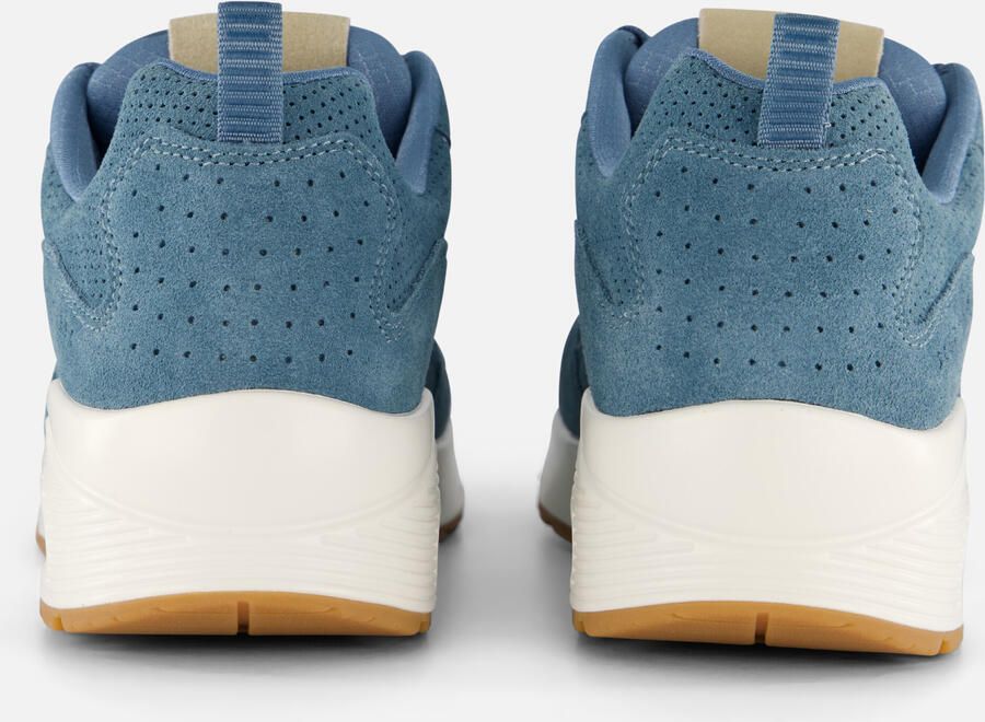Skechers Uno Stand On Air sneakers blauw Suede Heren - Foto 3