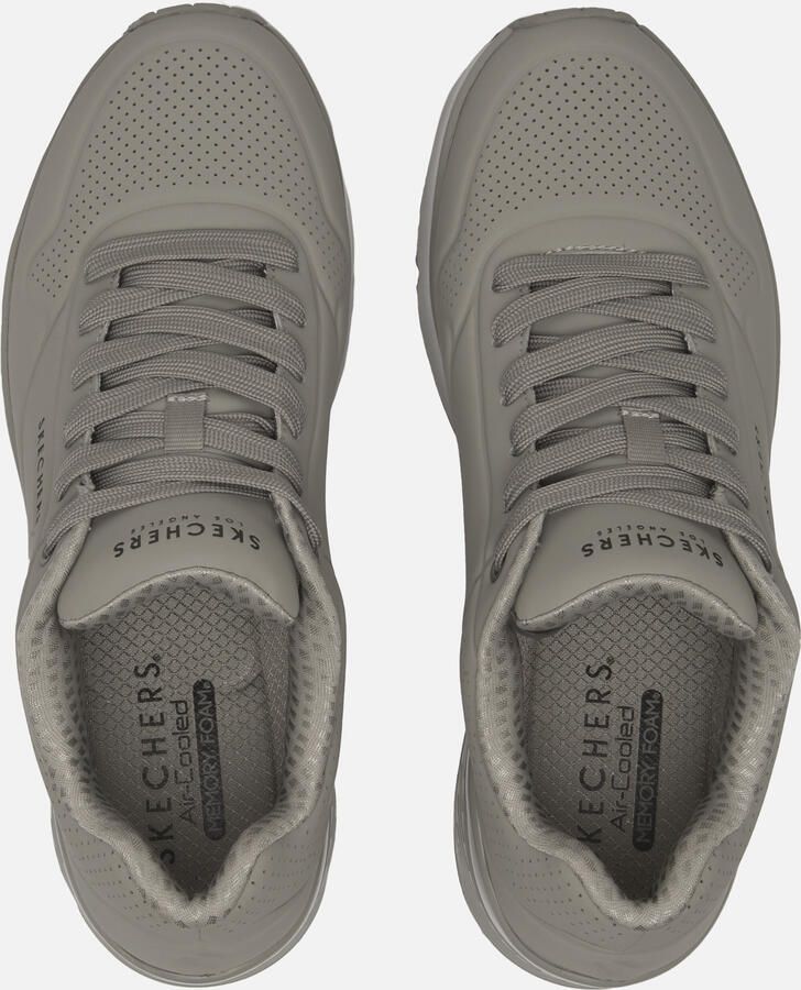 Skechers Air Stand Sneaker Grijs Groen Gray Heren - Foto 4