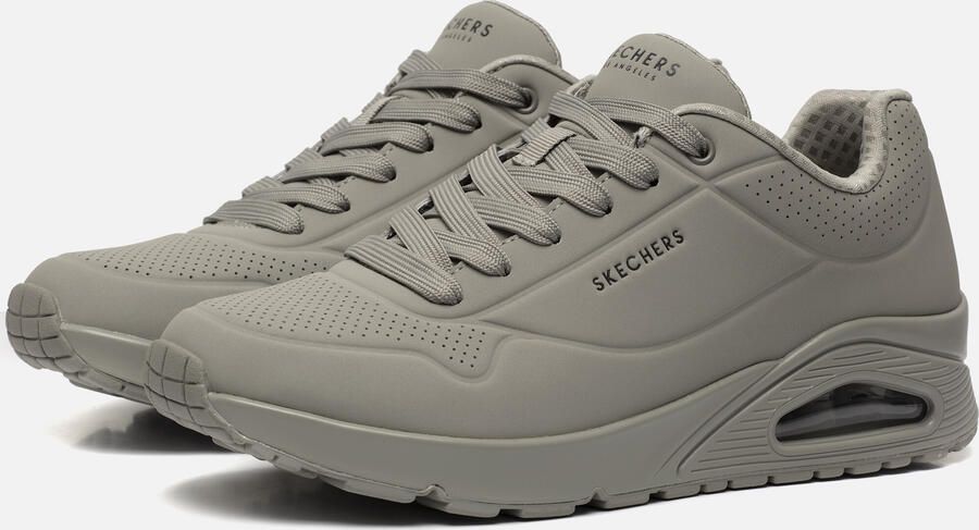 Skechers Uno Stand On Air Sneakers Heren Grijs - Foto 4