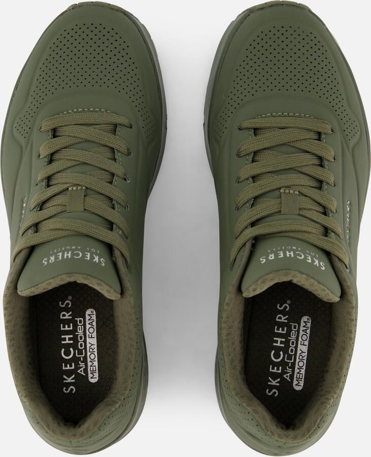 Skechers Sketchers sneakers olijfgroen Synthetisch 36 - Foto 4