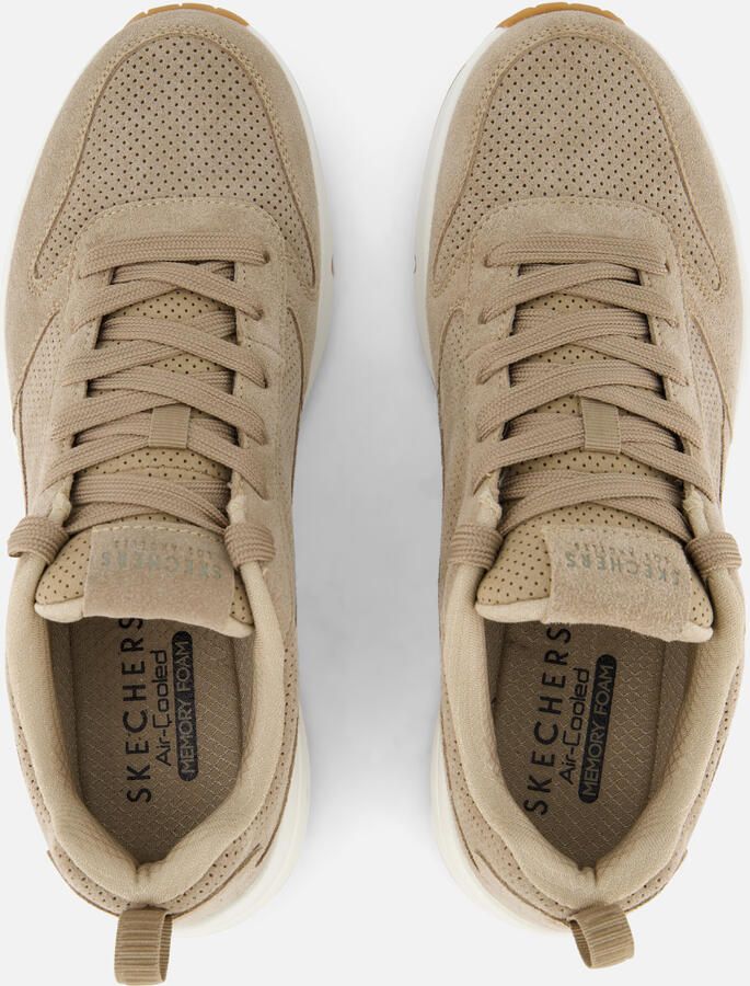 Skechers Stijlvolle Satsuma Sneakers voor de Moderne Man Beige Heren - Foto 8
