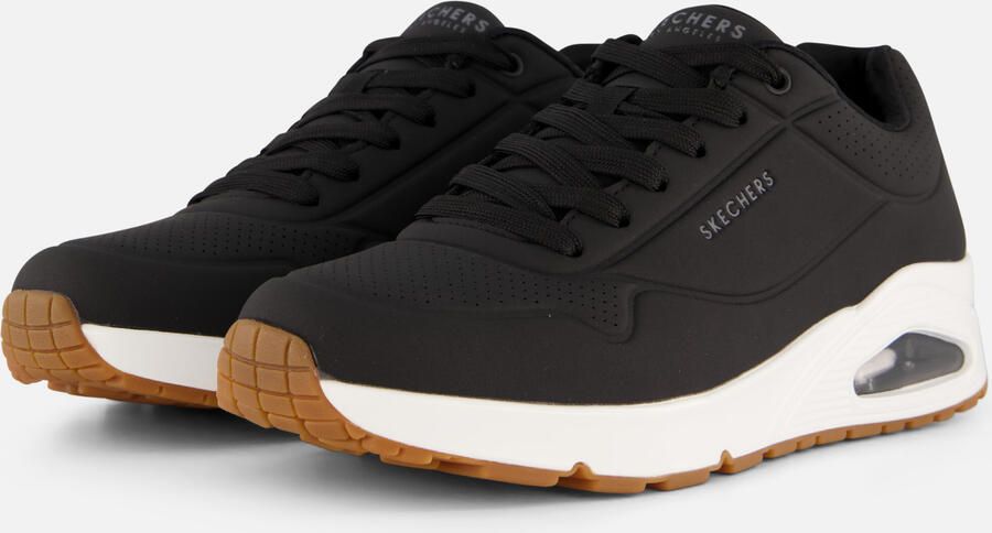 Skechers Sneakers met sleehak Uno Stand on Air Vrijetijdsschoen lage schoen veterschoen met fijne perforatie - Foto 10