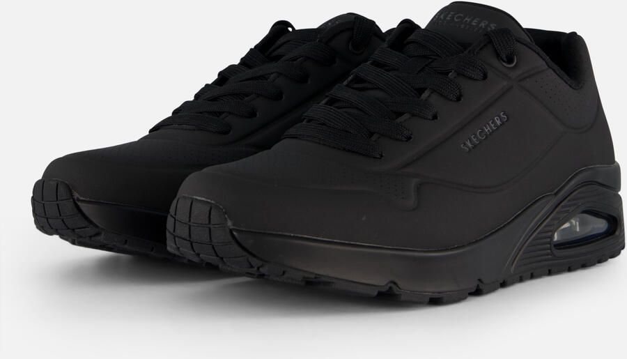 Skechers Sneakers met sleehak Uno Stand on Air Vrijetijdsschoen lage schoen veterschoen met fijne perforatie - Foto 9