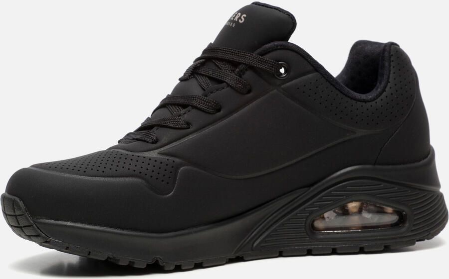 Skechers Sneakers met sleehak Uno Stand on Air Vrijetijdsschoen lage schoen veterschoen met fijne perforatie - Foto 16