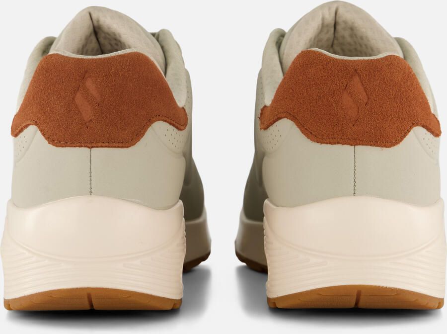 Skechers Uno Suited On Air Heren Sneakers Naturel - Foto 5