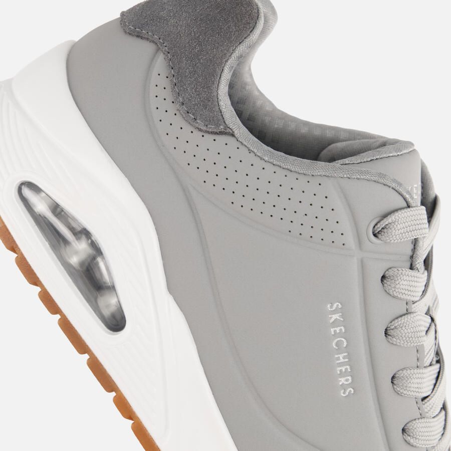 Skechers UNO SUITED ON AIR Heren Sneakers Grijs - Foto 2
