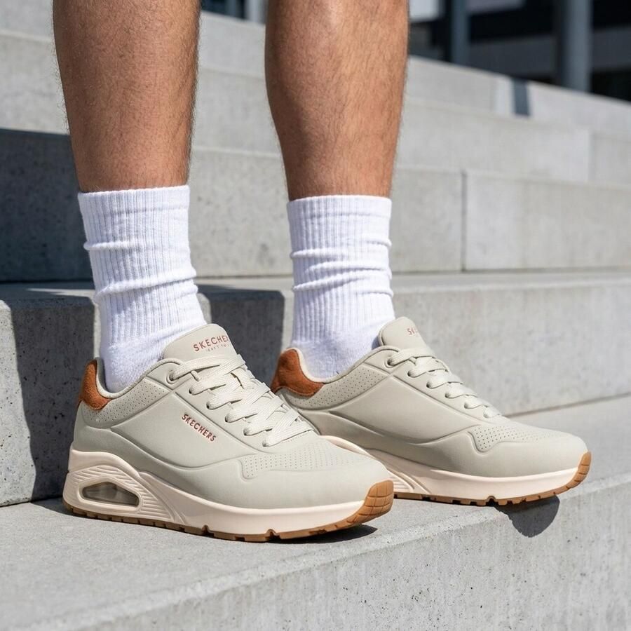 Skechers Uno Suited On Air Sneakers pistache groen