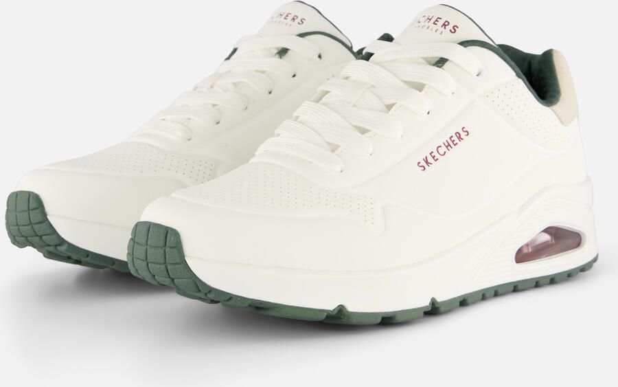 Skechers UNO SUITED ON AIR Heren Sneakers Wit
