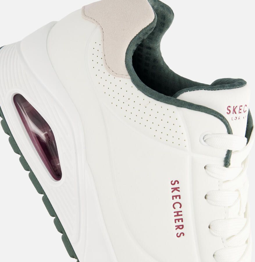 Skechers UNO SUITED ON AIR Heren Sneakers Wit - Foto 2