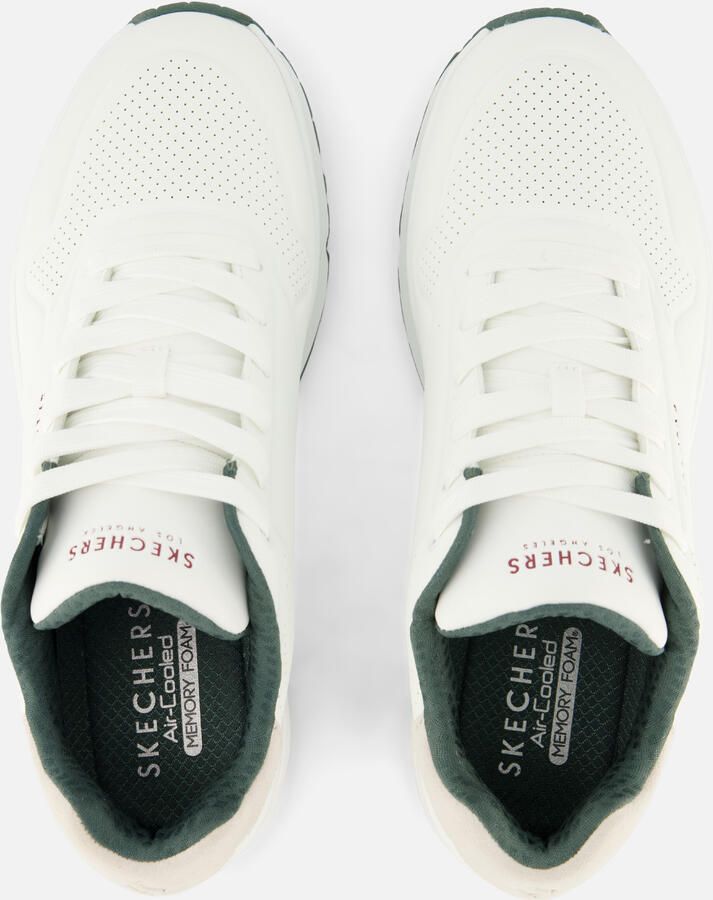 Skechers UNO SUITED ON AIR Heren Sneakers Wit - Foto 2