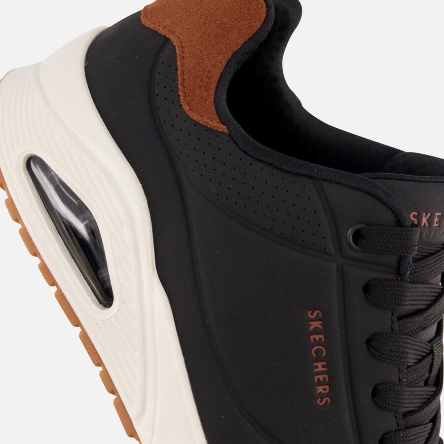 Skechers Sneakers UNO-SUITED ON AIR vrijetijdsschoen lage schoen veterschoen met modieuze sleehak - Foto 5