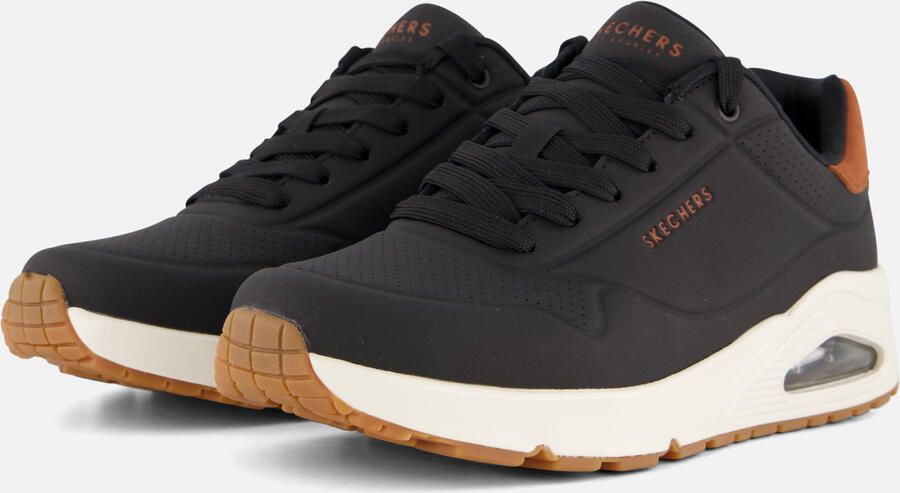 Skechers Air-Cooled Memory Foam Jogging Sneaker Black Heren - Foto 7