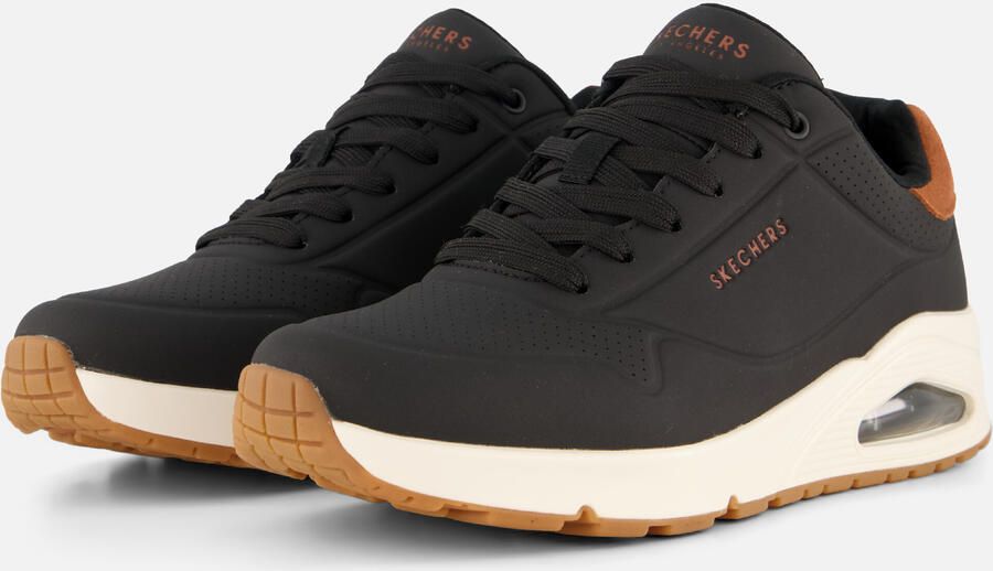 Skechers Air-Cooled Memory Foam Jogging Sneaker Black Heren - Foto 9