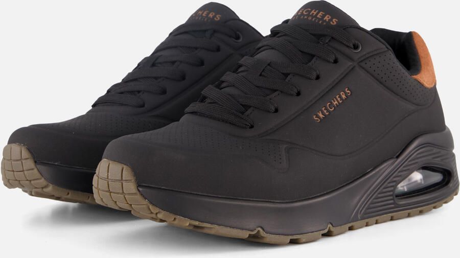 Skechers Sneakers UNO-SUITED ON AIR vrijetijdsschoen lage schoen veterschoen met modieuze sleehak - Foto 9