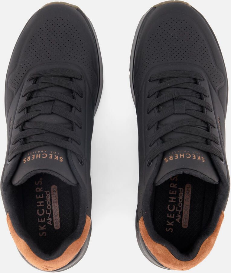Skechers Sneakers UNO-SUITED ON AIR vrijetijdsschoen lage schoen veterschoen met modieuze sleehak - Foto 4