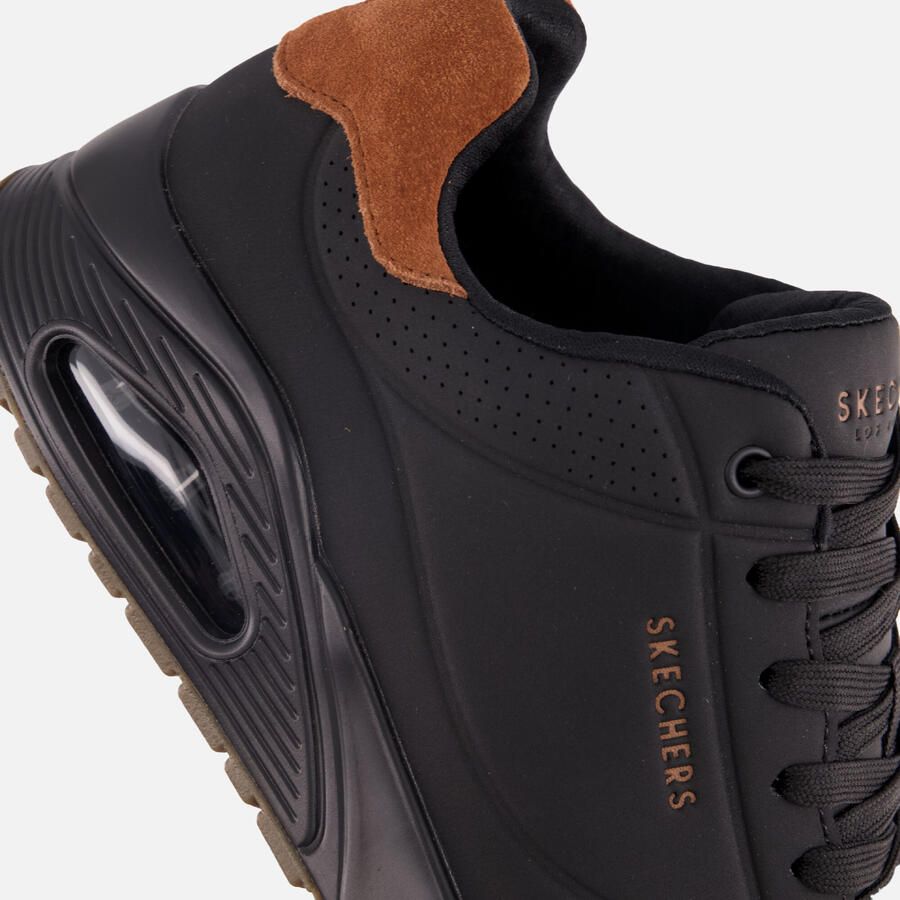 Skechers Sneakers UNO-SUITED ON AIR vrijetijdsschoen lage schoen veterschoen met modieuze sleehak - Foto 19