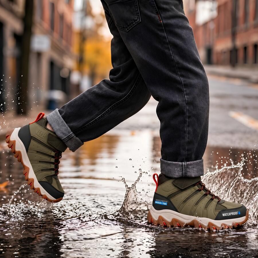 Skechers Waterproof Rugged Ranger Veterboots Jongens Groen - Foto 6