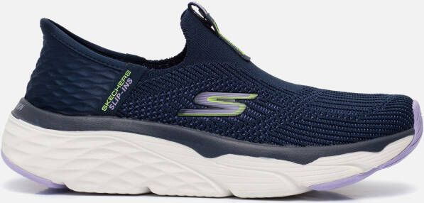 Skechers Max Cushioning Elite Smooth Transition 128571-NVLV Vrouwen Marineblauw Hardloopschoenen Sportschoenen