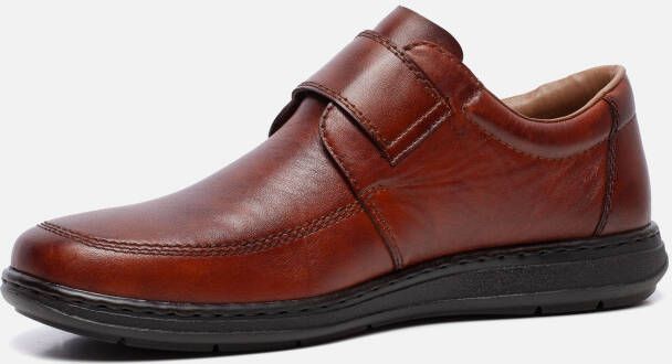 Skechers Bruin Leren Textiel Instapper met Comfortabel Voetbed Brown Heren - Foto 6