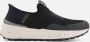 Skechers Zwarte Slip-On Sneakers met Gespikkelde Zool Black Heren - Thumbnail 1