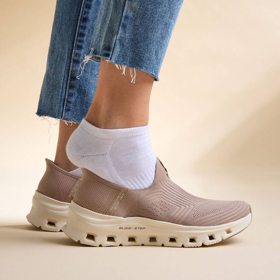 Skechers Slip-ins Glide-Step Pro-Everyday Citiz Dames Instappers Tan