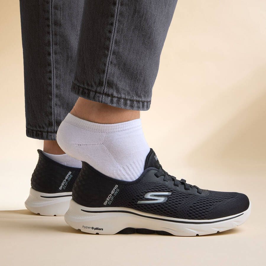 Skechers Slip-ins Go Walk Flex Netro Heren Instappers Taupe