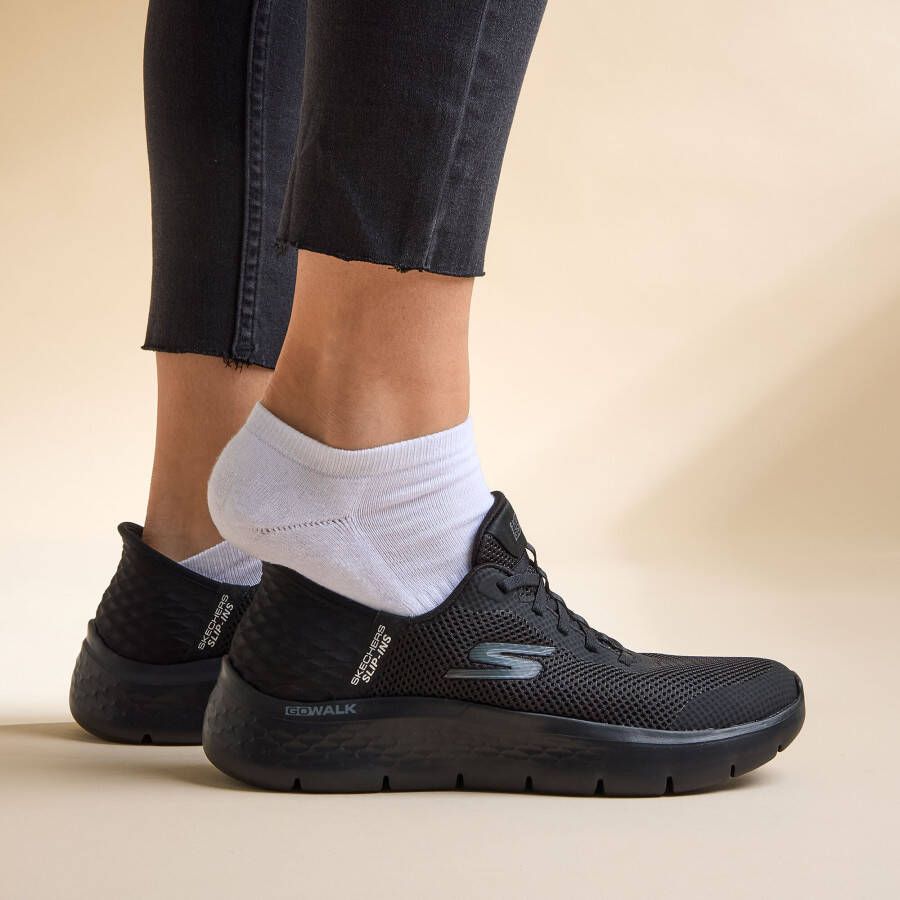 Skechers Flex Slip Ins Sneakers Makkelijke Pasvorm Black Dames