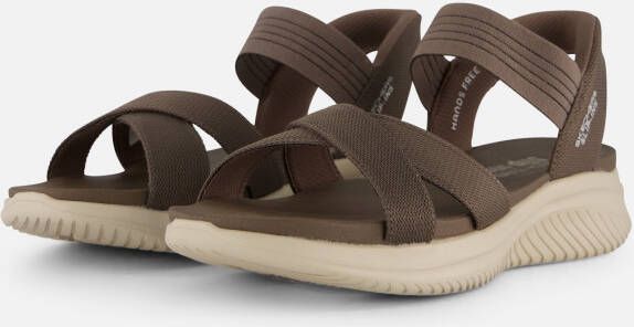 Skechers Slip-ins Ultra Flex 3.0 Sandalen taupe