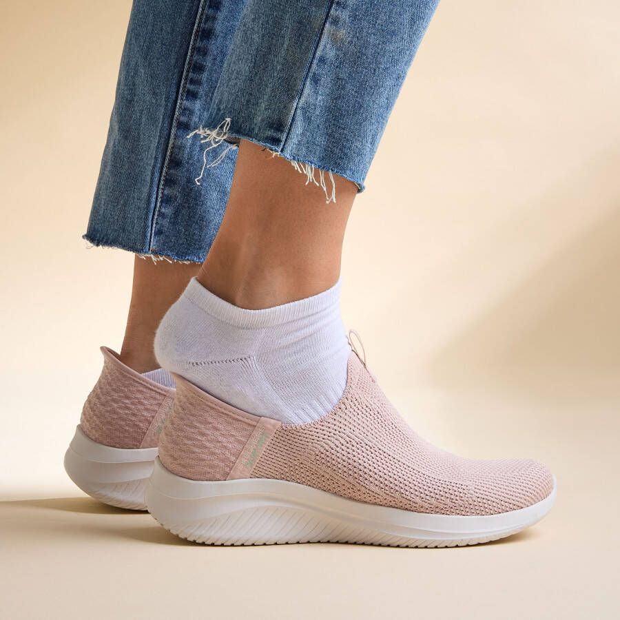 Skechers Slip-ins Ultra Flex Instappers roze Dames