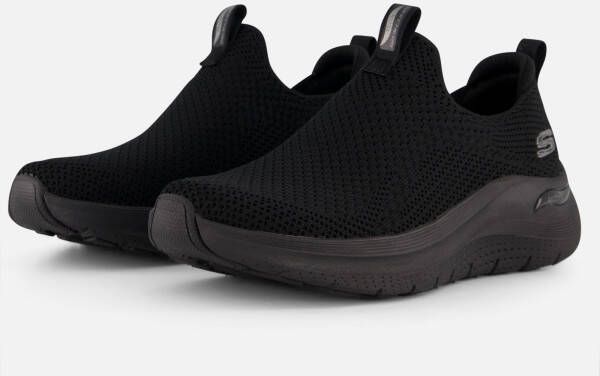 Skechers Slip-in Arch Fit Instappers zwart