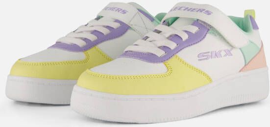 Skechers sneakers wit pastel Meisjes Imitatieleer Meerkleurig 32 - Foto 10