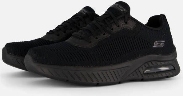 Skechers Squad Air heren sneakers zwart Extra comfort Memory Foam - Foto 4