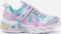 Skechers Sweetheart Lights Meisjes Sneakers Lavender Multi - Thumbnail 1