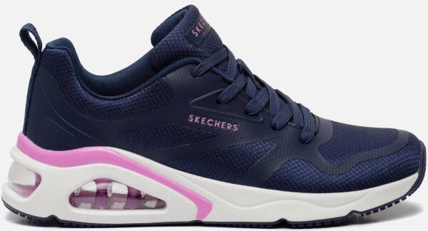 Skechers Tres Air Sneakers blauw Textiel