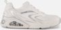 Skechers Trendy witte Airy sneakers met metallic accenten Wit Dames - Thumbnail 2