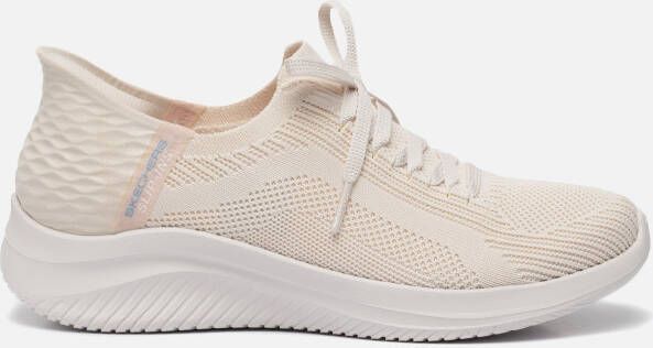 Skechers Hands Free Slip-Ins Ultra Flex 3.0 Brilliant Path VEGAN instapper Dames Wit