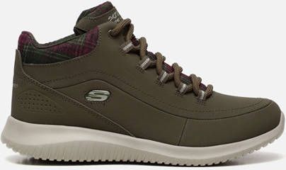 Skechers Ultra Flex-Just Chill Dames Sneakers- Olive