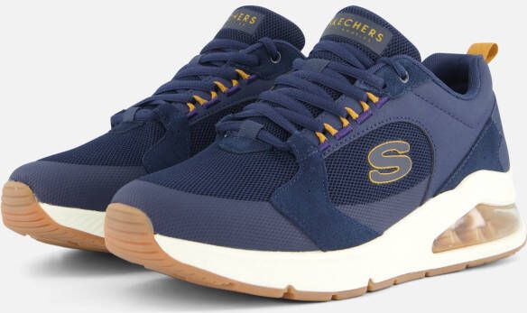 Skechers Grigor Sneakers Stijlvol en Comfortabel Blauw Heren