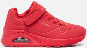Skechers Uno Air Blitz sneakers rood Textiel
