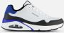 Skechers Uno Timeline wit blauw sneakers heren (232347 WBL) - Thumbnail 1