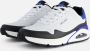 Skechers Uno Timeline wit blauw sneakers heren (232347 WBL) - Thumbnail 1